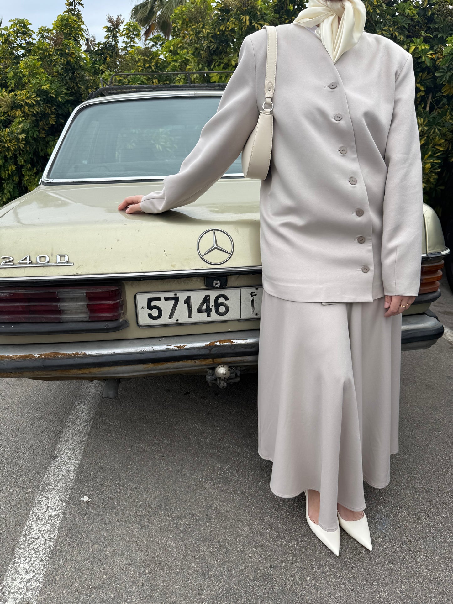 Ensemble Casablanca greige